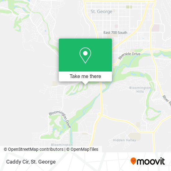 Caddy Cir map