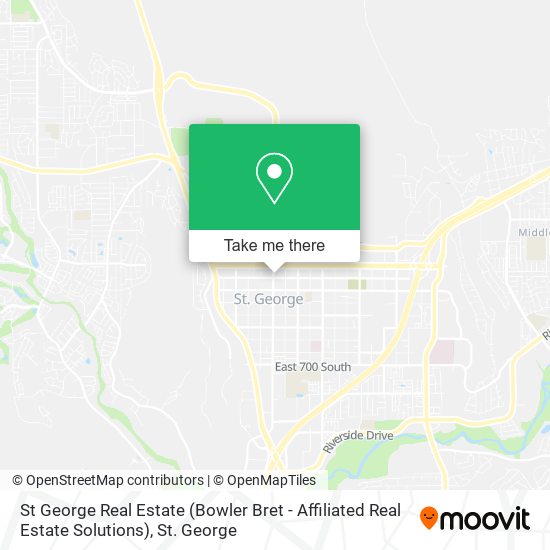 St George Real Estate (Bowler Bret - Affiliated Real Estate Solutions) map