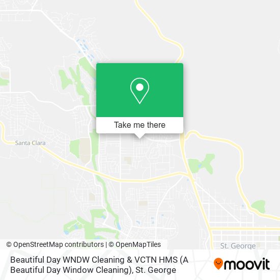 Mapa de Beautiful Day WNDW Cleaning & VCTN HMS (A Beautiful Day Window Cleaning)