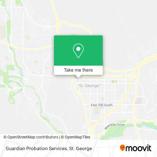 Guardian Probation Services map