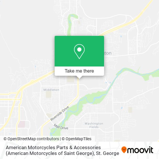 American Motorcycles Parts & Accessories (American Motorcycles of Saint George) map