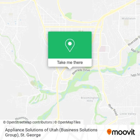 Appliance Solutions of Utah (Business Solutions Group) map