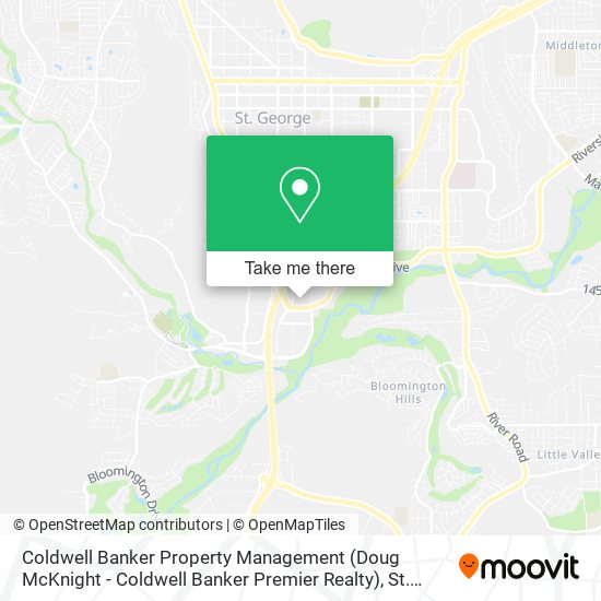 Coldwell Banker Property Management (Doug McKnight - Coldwell Banker Premier Realty) map