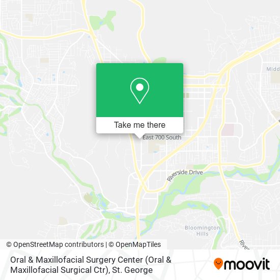 Oral & Maxillofacial Surgery Center (Oral & Maxillofacial Surgical Ctr) map
