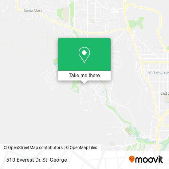 510 Everest Dr map