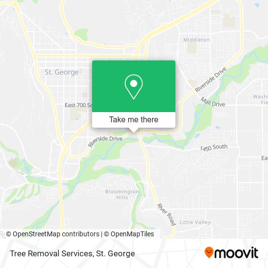 Tree Removal Services map