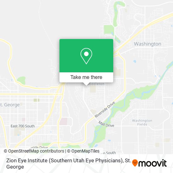 Zion Eye Institute (Southern Utah Eye Physicians) map