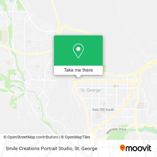 Mapa de Smile Creations Portrait Studio