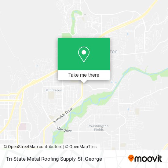 Tri-State Metal Roofing Supply map