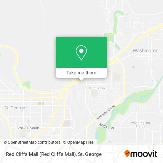 Red Cliffs Mall (Red Cliff's Mall) map
