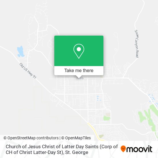 Mapa de Church of Jesus Christ of Latter Day Saints (Corp of CH of Christ Latter-Day St)