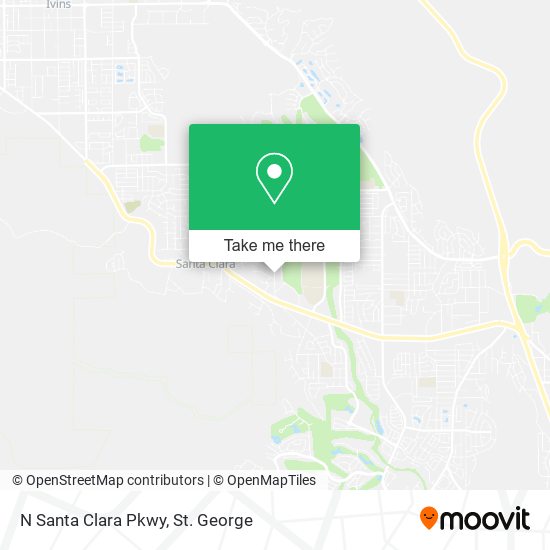 Mapa de N Santa Clara Pkwy