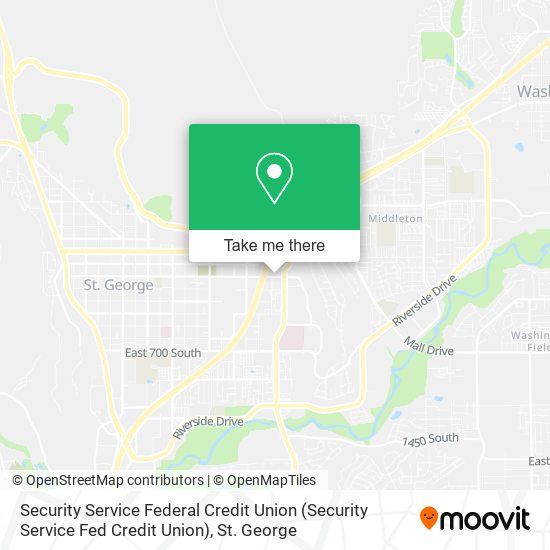 Security Service Federal Credit Union map