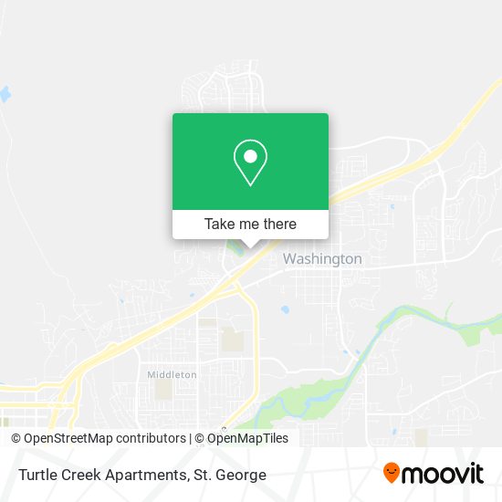 Turtle Creek Apartments map