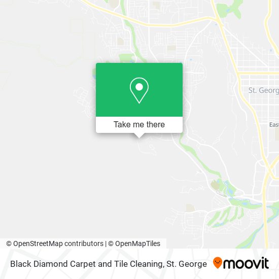 Black Diamond Carpet and Tile Cleaning map