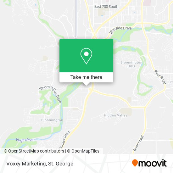 Voxxy Marketing map