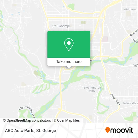 ABC Auto Parts map