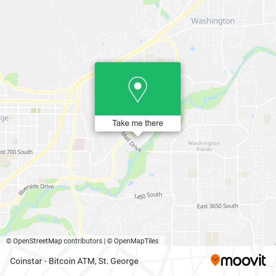 Mapa de Coinstar - Bitcoin ATM