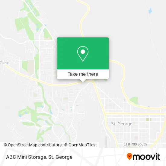 ABC Mini Storage map