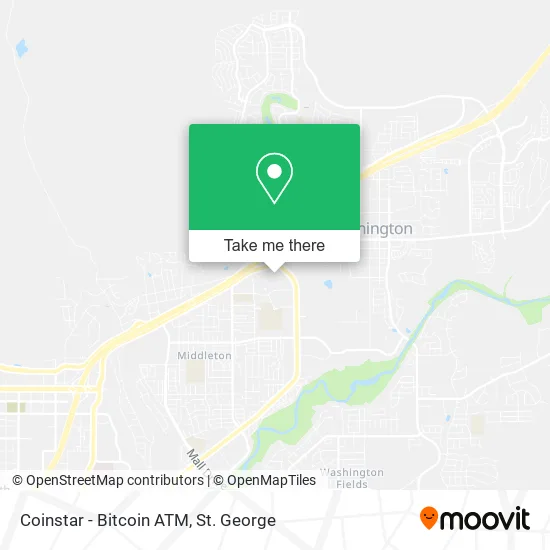 Coinstar - Bitcoin ATM map