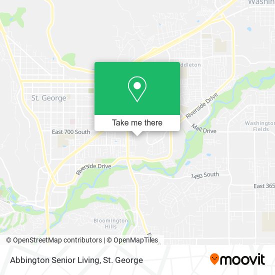 Abbington Senior Living map