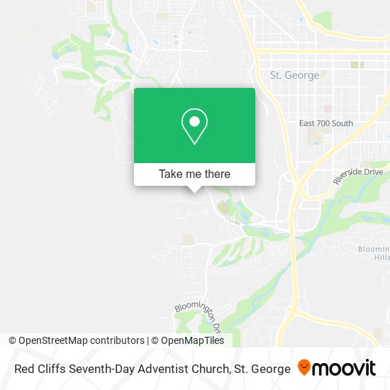 Red Cliffs Seventh-Day Adventist Church map