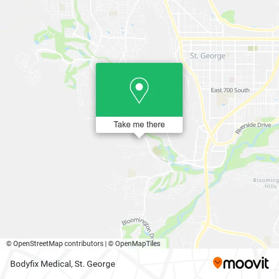 Bodyfix Medical map