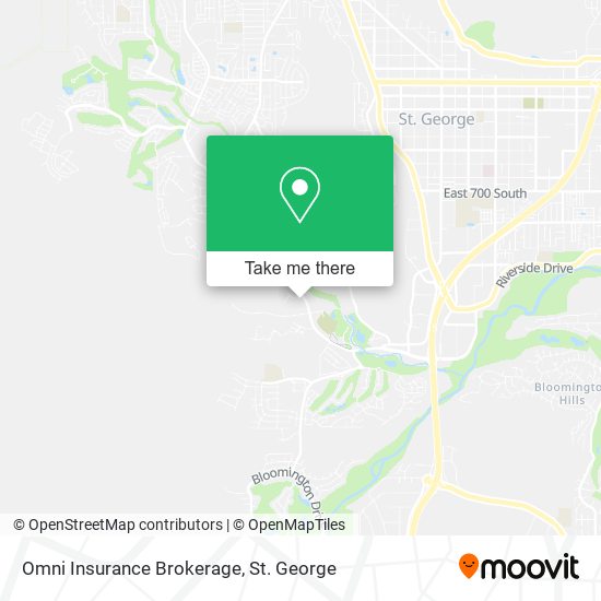 Omni Insurance Brokerage map