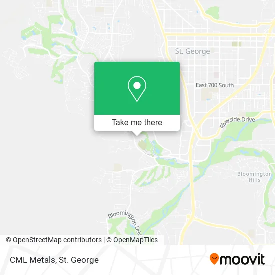 CML Metals map