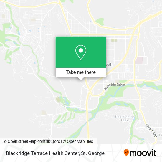 Blackridge Terrace Health Center map