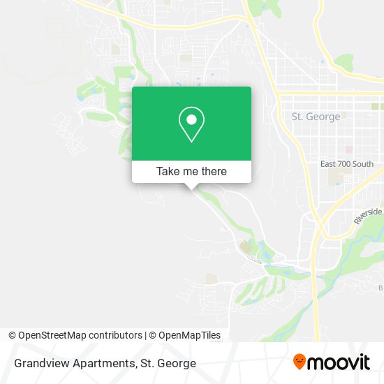 Grandview Apartments map