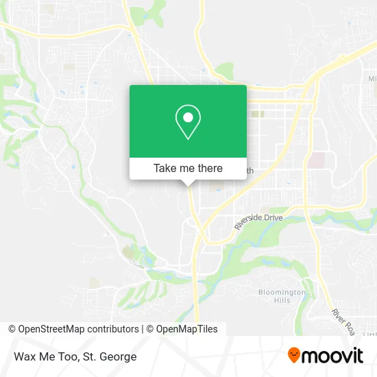 Wax Me Too map