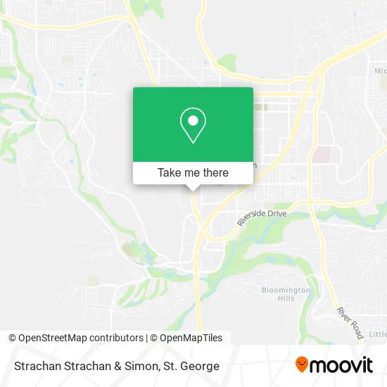 Strachan Strachan & Simon map