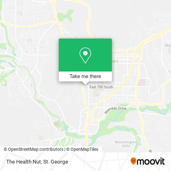 Mapa de The Health Nut