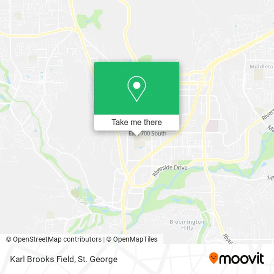 Karl Brooks Field map