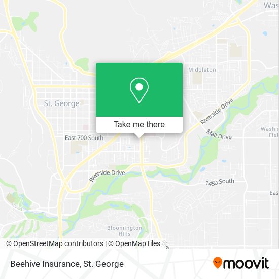 Beehive Insurance map