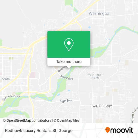 Redhawk Luxury Rentals map