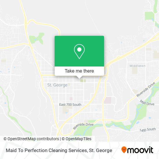 Maid To Perfection Cleaning Services map