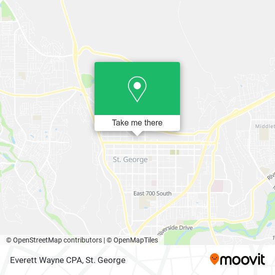 Everett Wayne CPA map