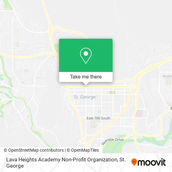 Mapa de Lava Heights Academy Non-Profit Organization