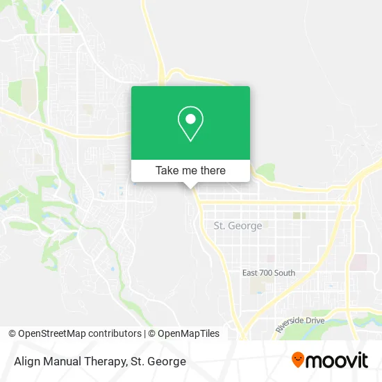 Align Manual Therapy map