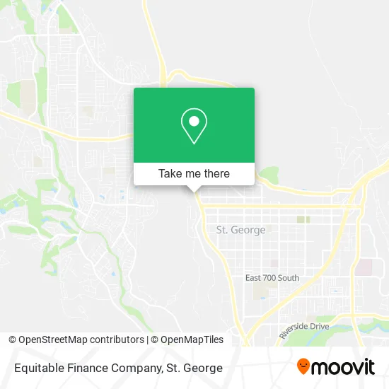 Mapa de Equitable Finance Company