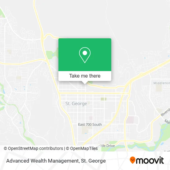 Advanced Wealth Management map