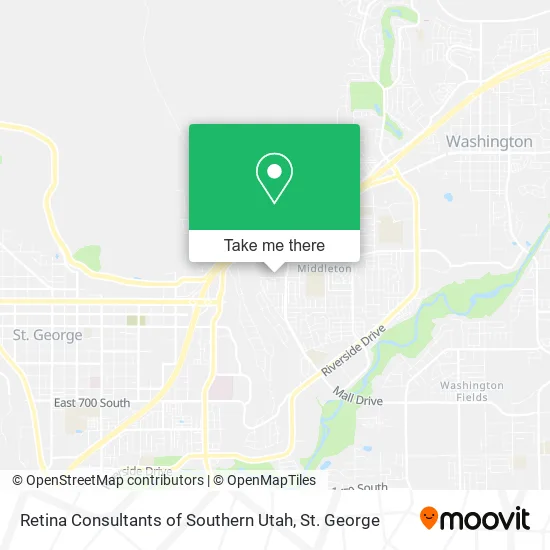 Mapa de Retina Consultants of Southern Utah