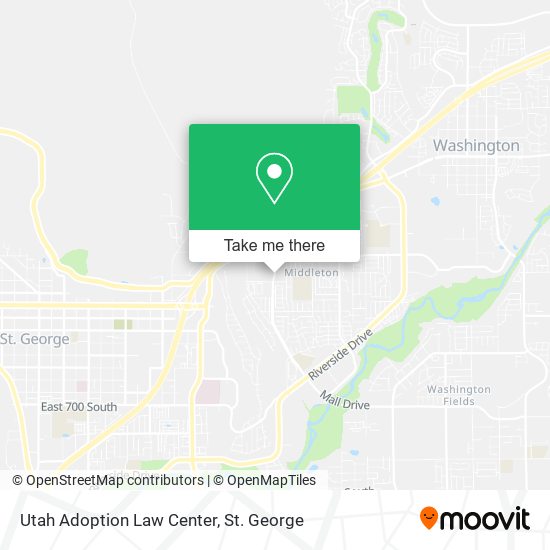 Utah Adoption Law Center map