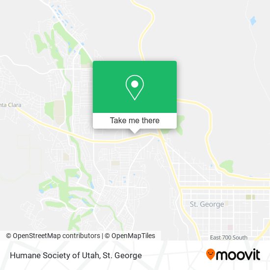 Humane Society of Utah map