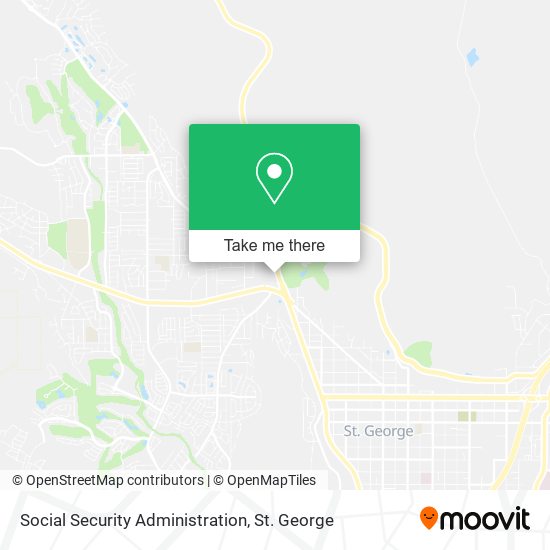 Social Security Administration map