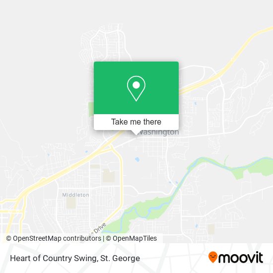 Heart of Country Swing map