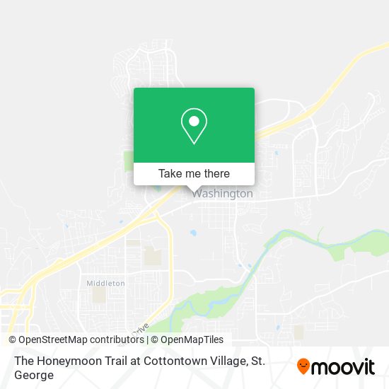 The Honeymoon Trail at Cottontown Village map