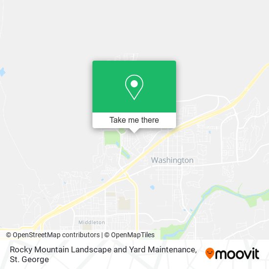 Rocky Mountain Landscape and Yard Maintenance map